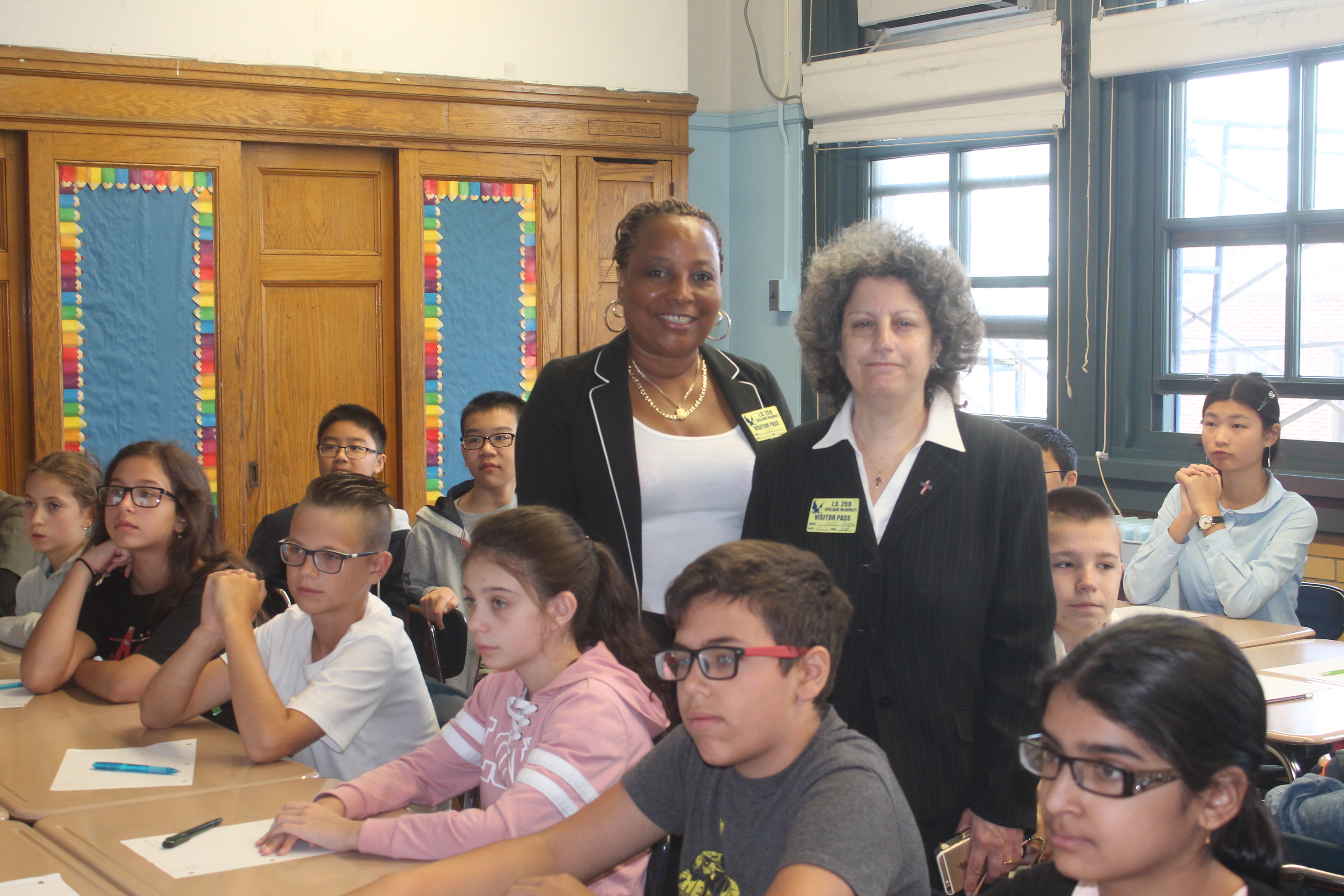 I S 259 Commemorates 9 11 With Speaker Tour Of School S Memorial The Brooklyn Home Reporter