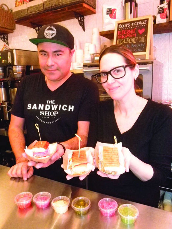 Dining Out The Sandwich Shop The Brooklyn Home Reporter