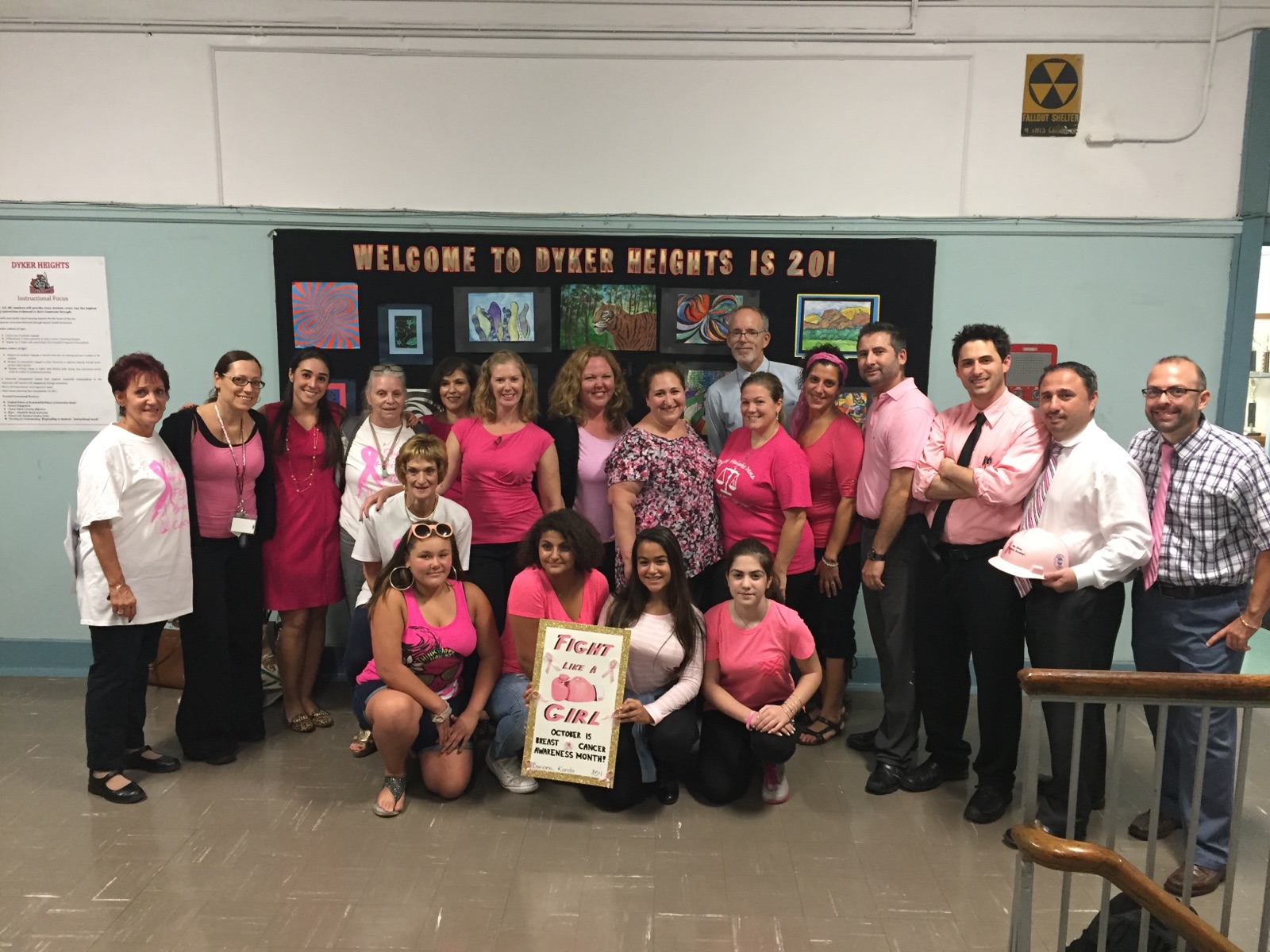 Dyker Heights school goes pink for breast cancer awareness - The ...