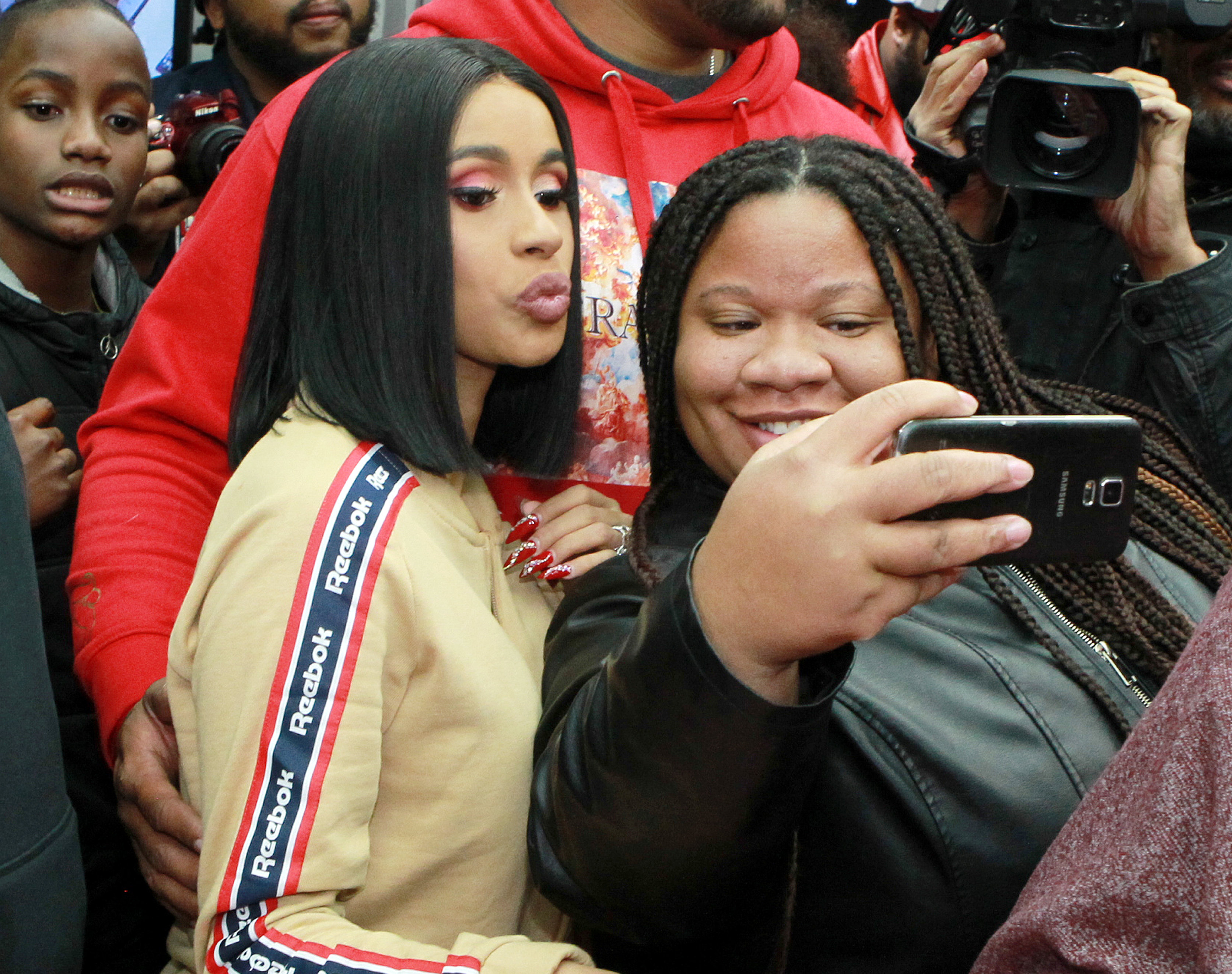 cardi b reebok jacket