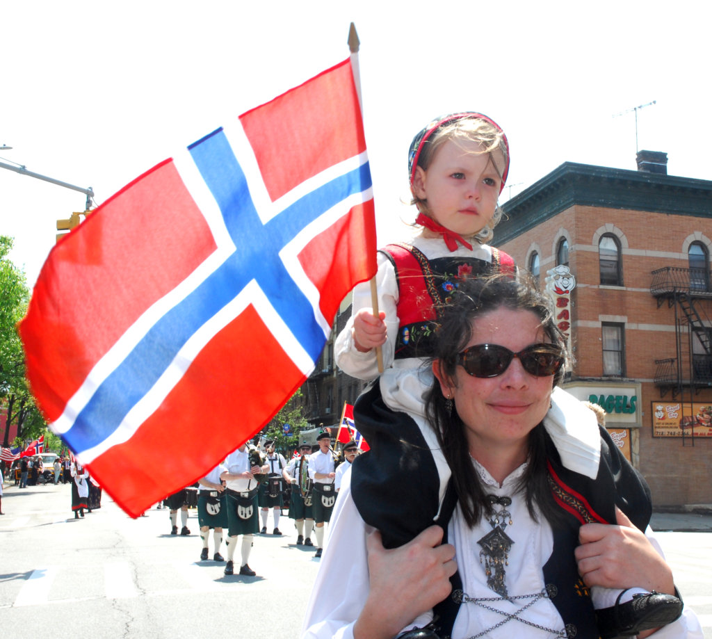 Annual Norwegian Day Parade draws one of its biggest crowds The