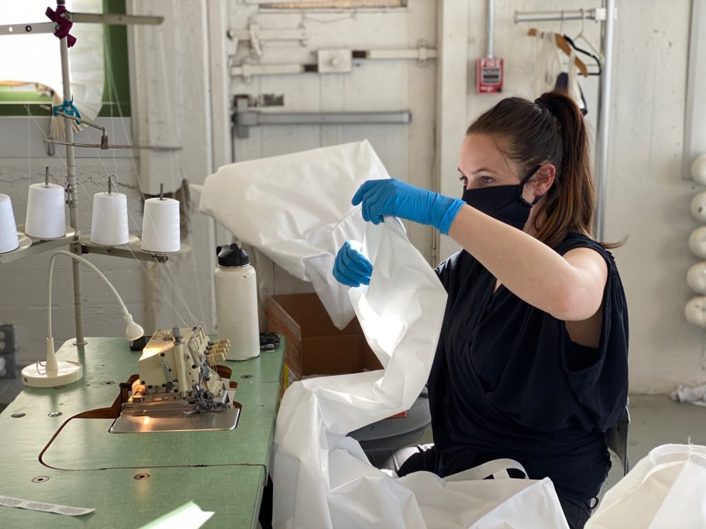 Southern Brooklyn and Industry City businesses collaborate with non-profit to create PPE