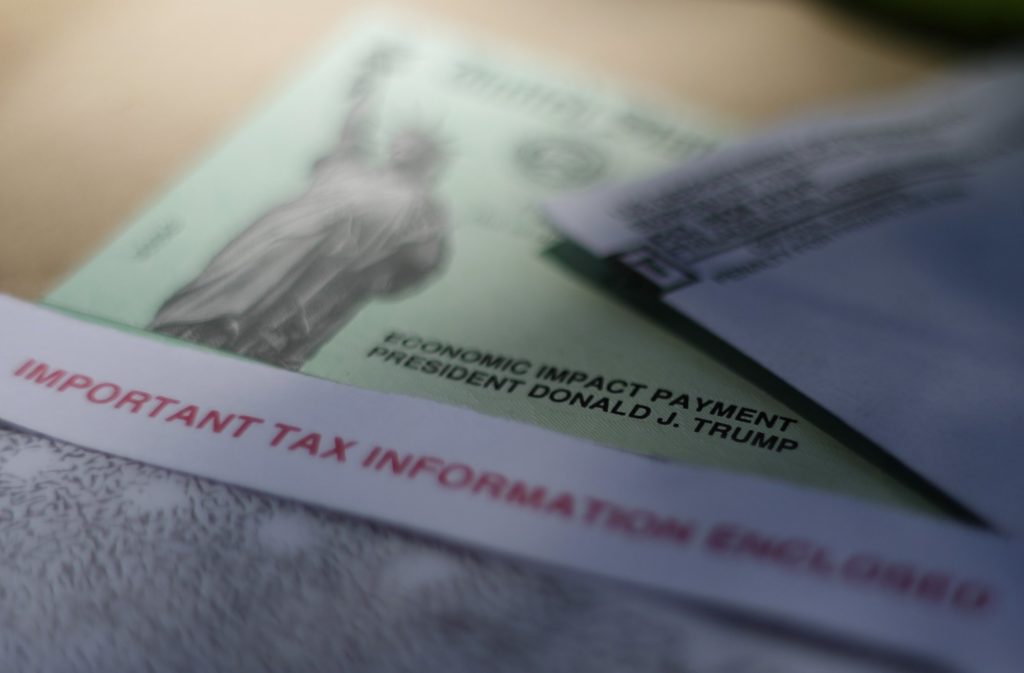 Man arrested for allegedly stealing $12,000 in stimulus checks from the mail
