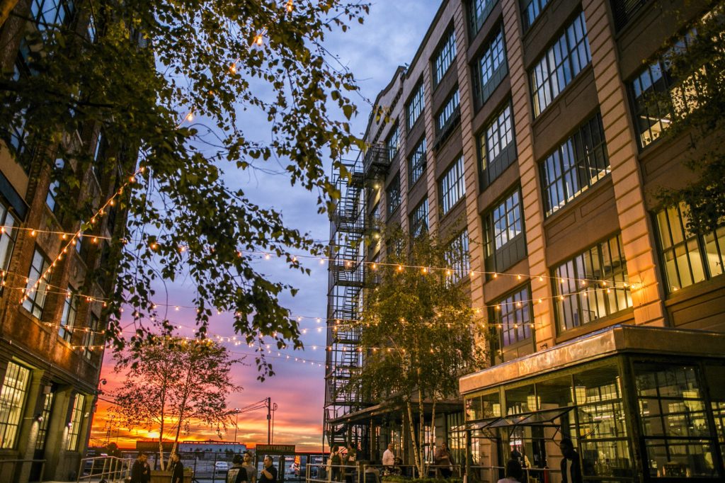 Industry City announces reopening of courtyard seating, return of businesses