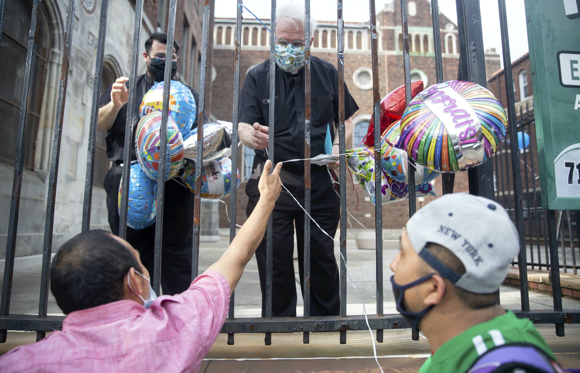 OLA holds farewell car parade for beloved clergy