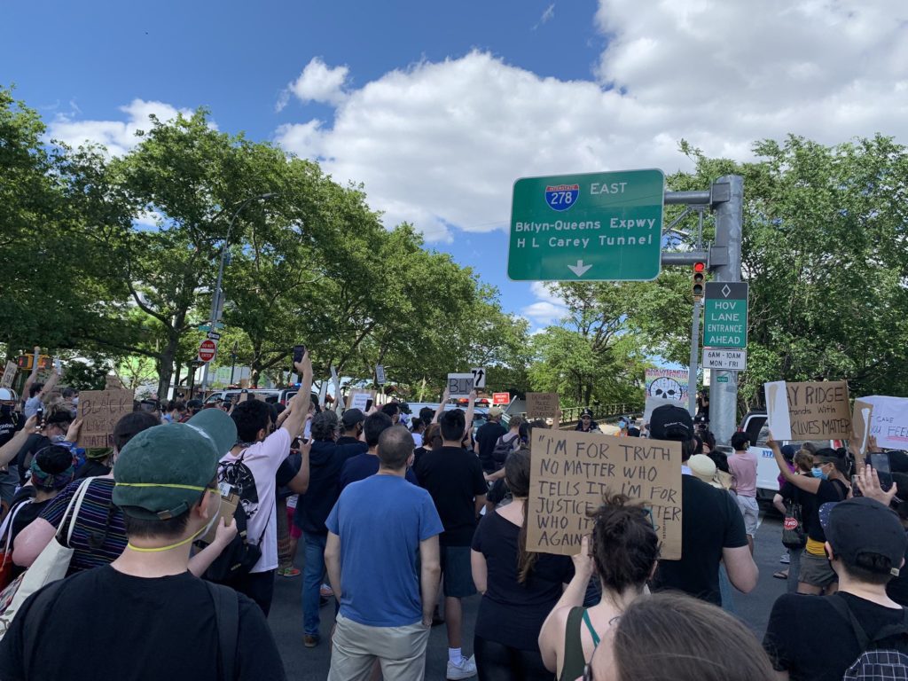 Bay Ridge hosts one of its biggest Black Lives Matter marches