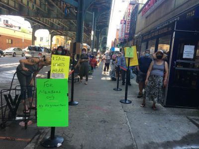 Food pantry forced to turn people away