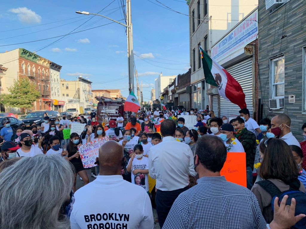 Vigil held for man killed by car