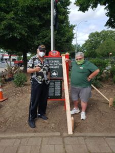 Memorial for Medal of Honor recipient restored after vandalism