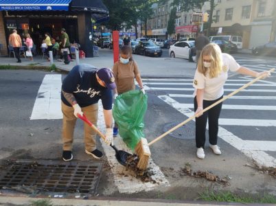 First neighborhood cleanup a success