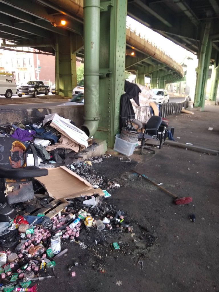 Locals worried about homelessness