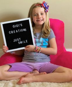 9-year-old makes bracelets, donates to local charities