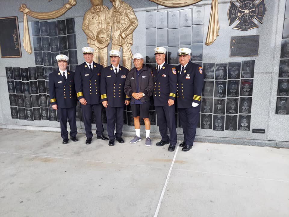 A walk and a prayer held at the Wall of Remembrance
