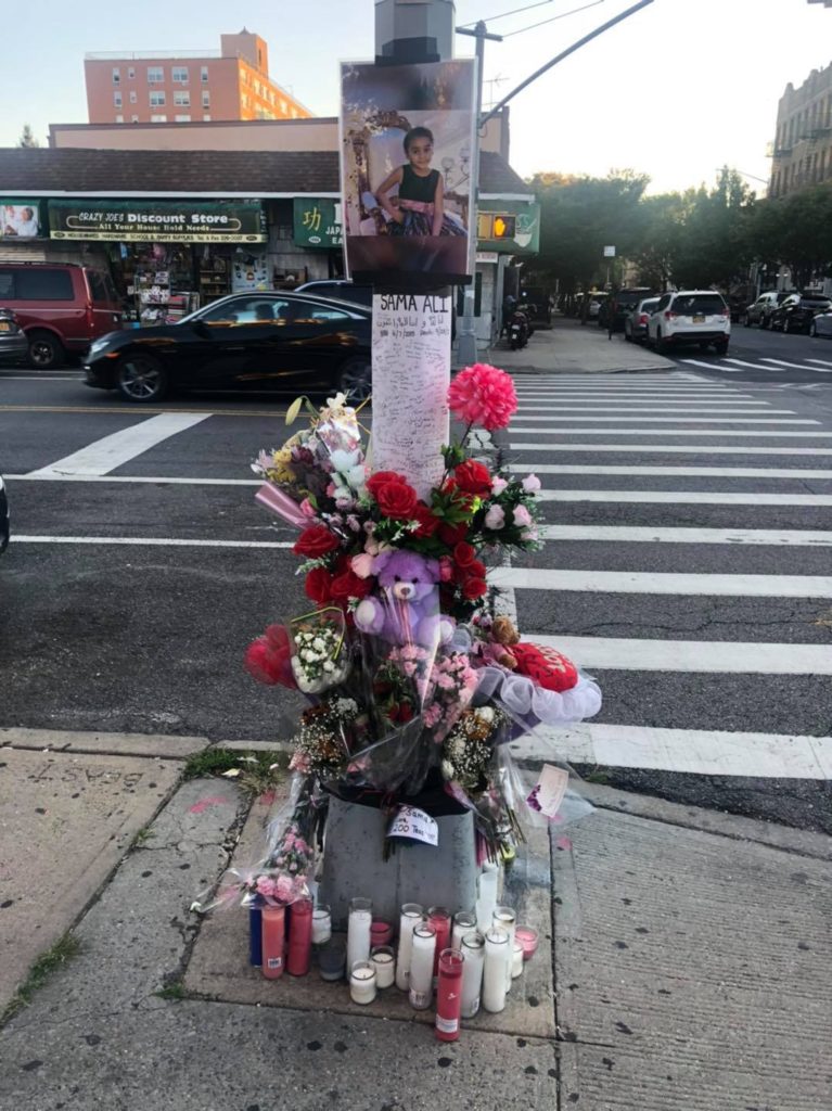 Vigil held for girl killed by armored truck