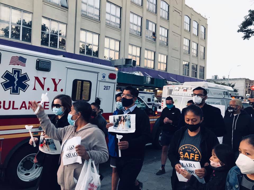 Nurse killed by motorcycle remembered at vigil