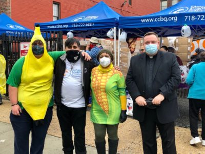 OLA and Catholic Charities host Halloween-themed food pop-up