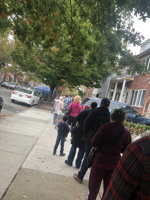 Crowds turn out for first weekend of early voting