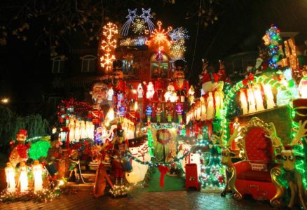 Return of Christmas lights sparks controversy