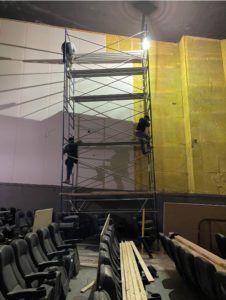 Showtime! Alpine Cinema will reopen in April