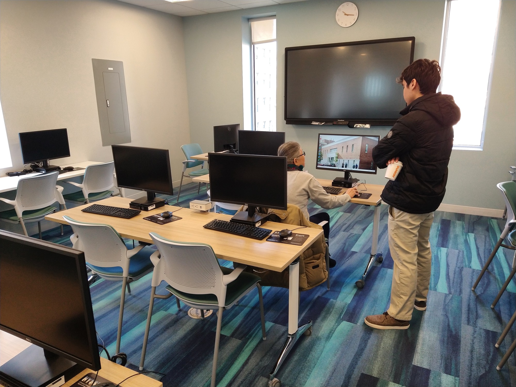 Laurel Ridge Computer Lab The ‘new and improved’ Bay Ridge Center officially opens in one of ...
