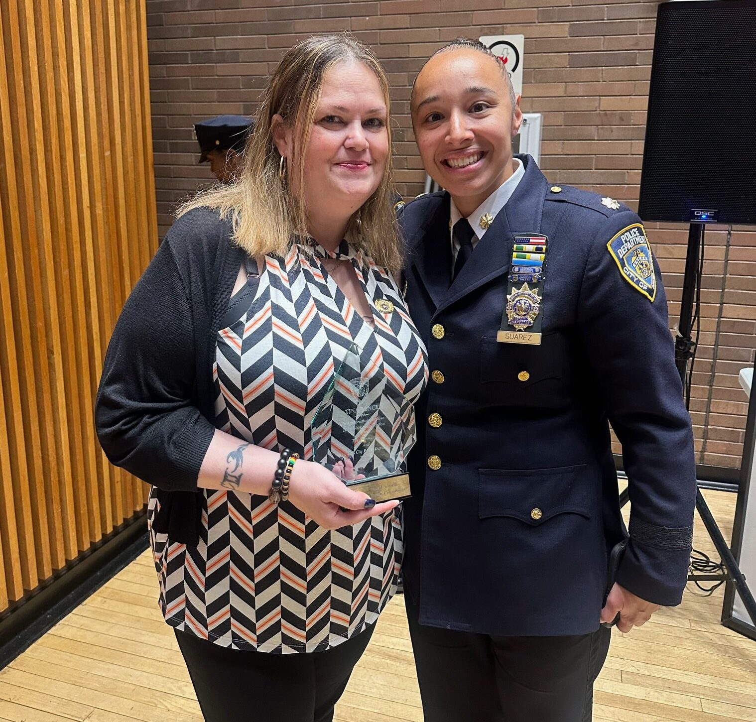 Community leader feted at NYPD gala - The Brooklyn Home Reporter