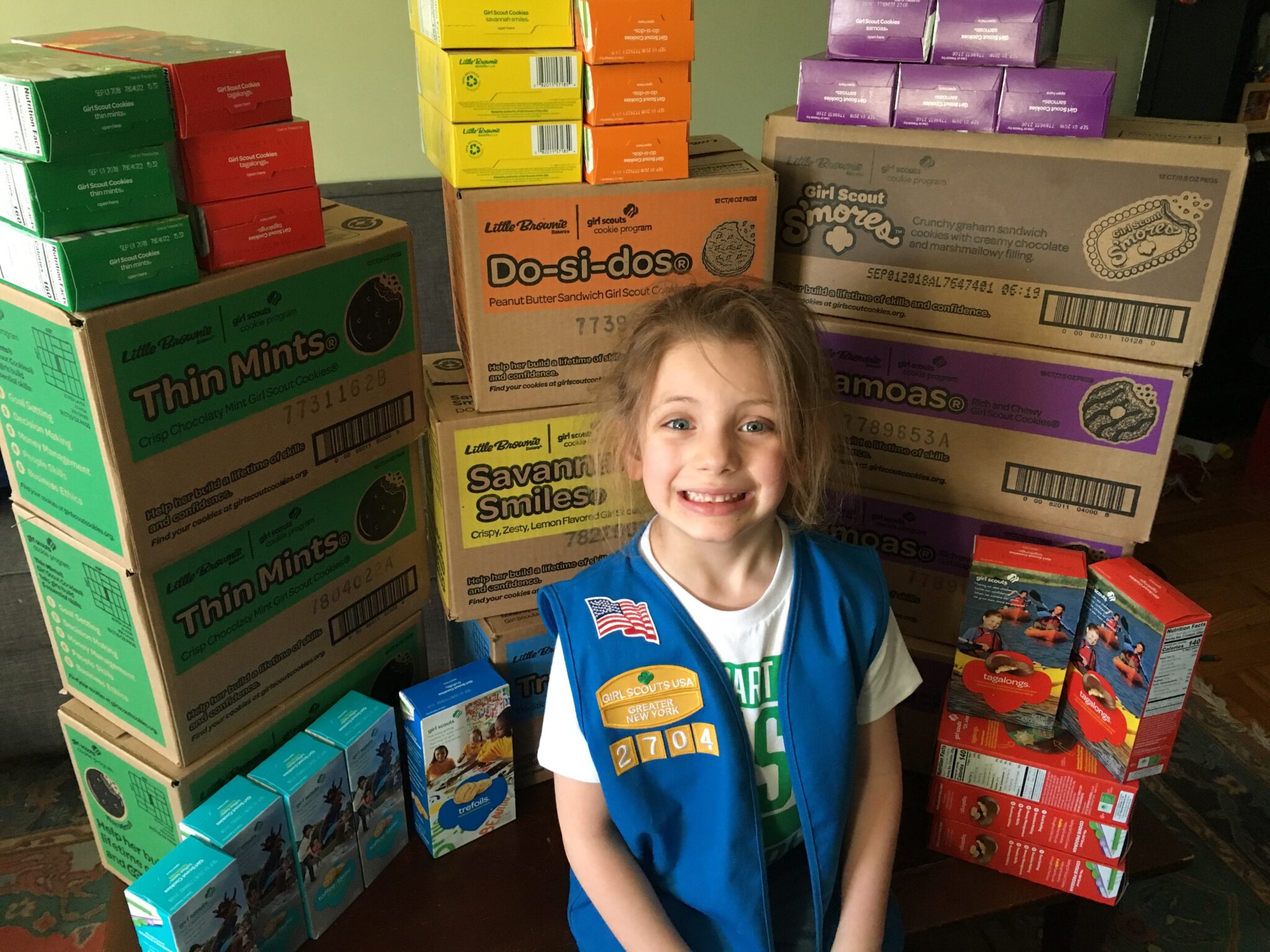 Bay Ridge Girl Scout sells most cookies in New York City - The Brooklyn ...
